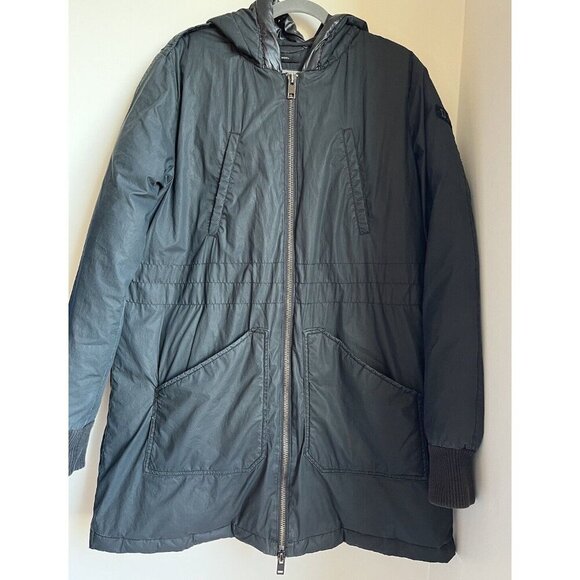 Diesel Black Coat Size Small - Picture 2 of 16